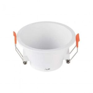 Faretto Incasso Bianco Diam. 93 Plastica